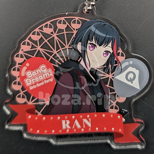 BanG Dream! × Fuji-Q 2023 - Acrylic Keychain - Ran Mitake