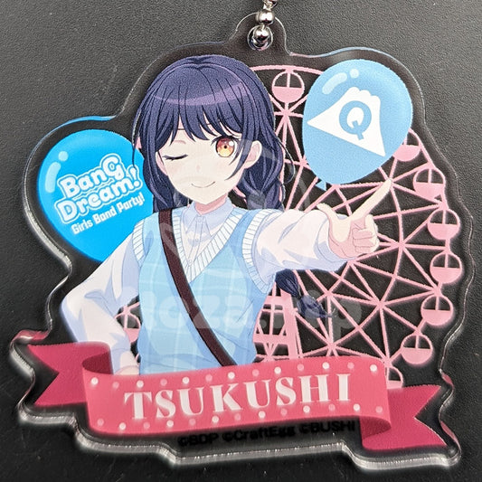 BanG Dream! × Fuji-Q 2023 - Acrylic Keychain - Tsukushi Futaba