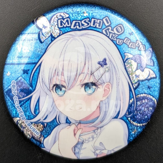 BanG Dream! × Village Vanguard - Hologram Can Badge - Mashiro Kurata