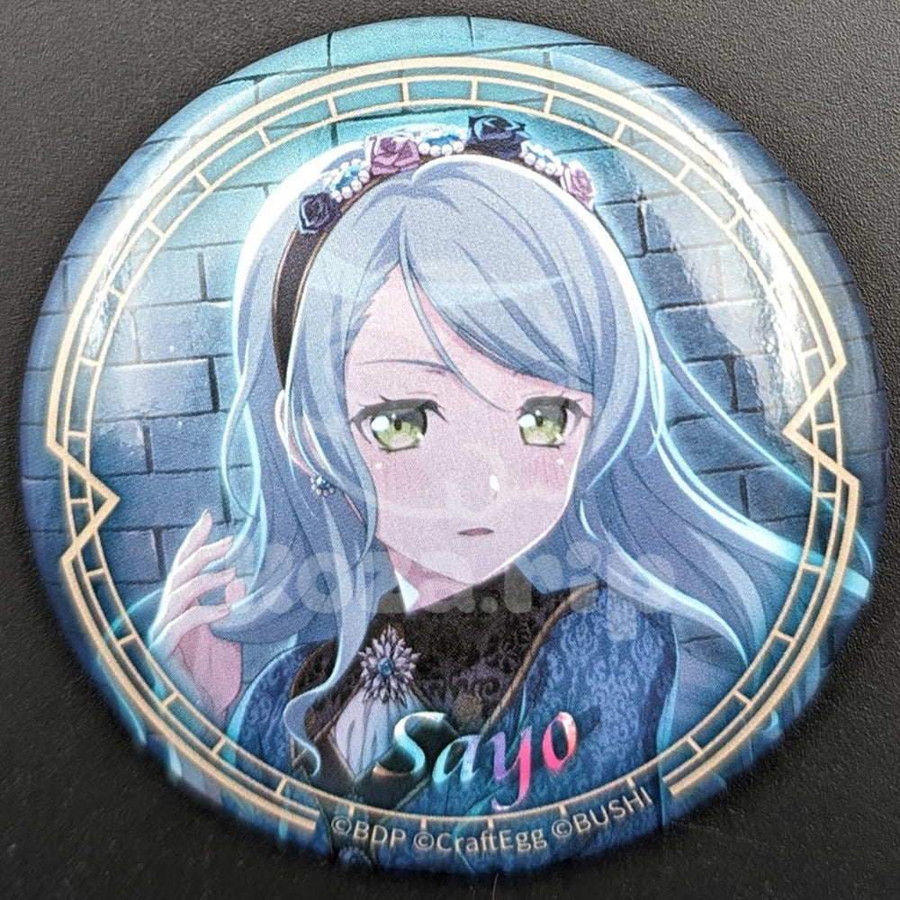 BanG Dream! Roselia "Farbe" LIVE - Can Badge - Sayo Hikawa
