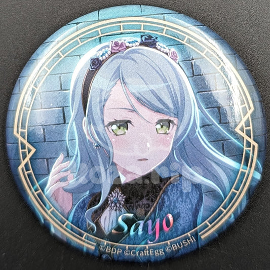 BanG Dream! Roselia "Farbe" LIVE - Can Badge - Sayo Hikawa