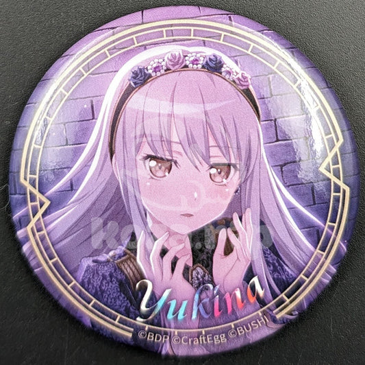 BanG Dream! Roselia "Farbe" LIVE - Can Badge - Yukina Minato