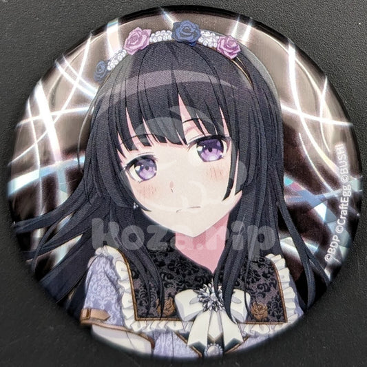 BanG Dream! Roselia "Farbe" LIVE - Hologram Can Badge - Rinko Shirokane