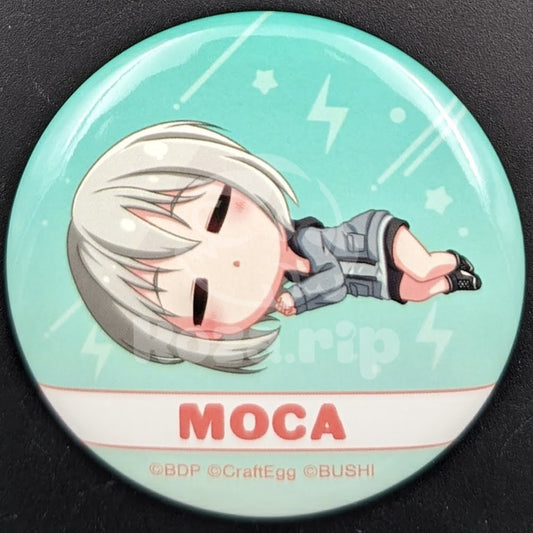 BanG Dream! - Can Badge - Moca Aoba (Chibikoro ver.)