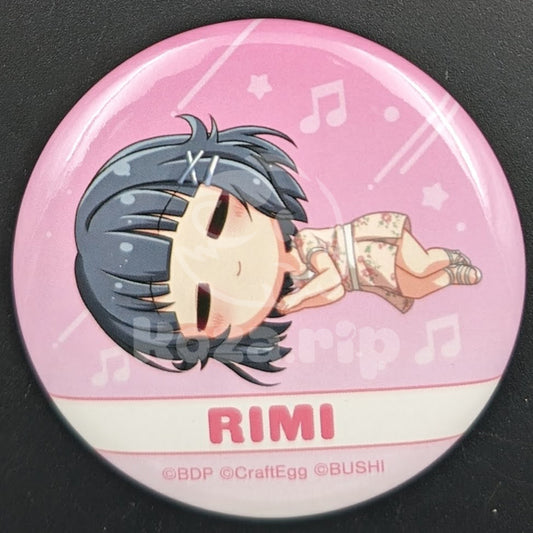 BanG Dream! - Can Badge - Rimi Ushigome (Chibikoro ver.)