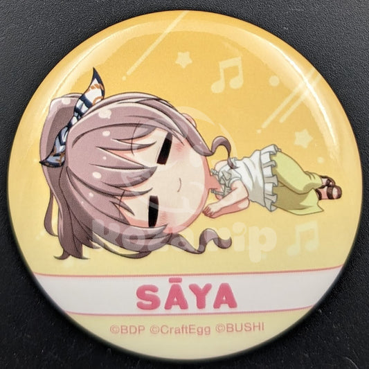 BanG Dream! - Can Badge - Saya Yamabuki (Chibikoro ver.)