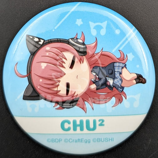 BanG Dream! - Can Badge - CHU² (Chiyu Tamade) (Chibikoro ver.)