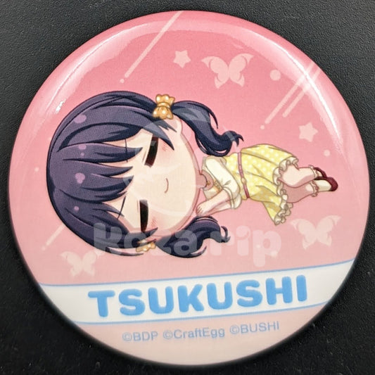 BanG Dream! - Can Badge - Tsukushi Futaba (Chibikoro ver.)