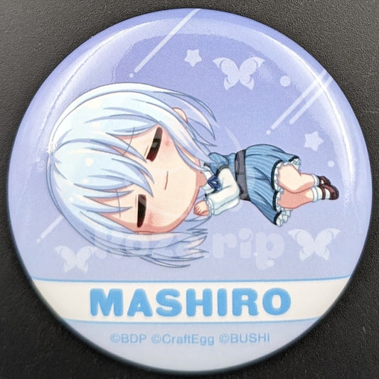 BanG Dream! - Can Badge - Mashiro Kurata (Chibikoro ver.)