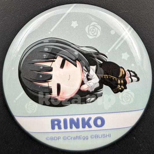 BanG Dream! - Can Badge - Rinko Shirokane (Chibikoro ver.)