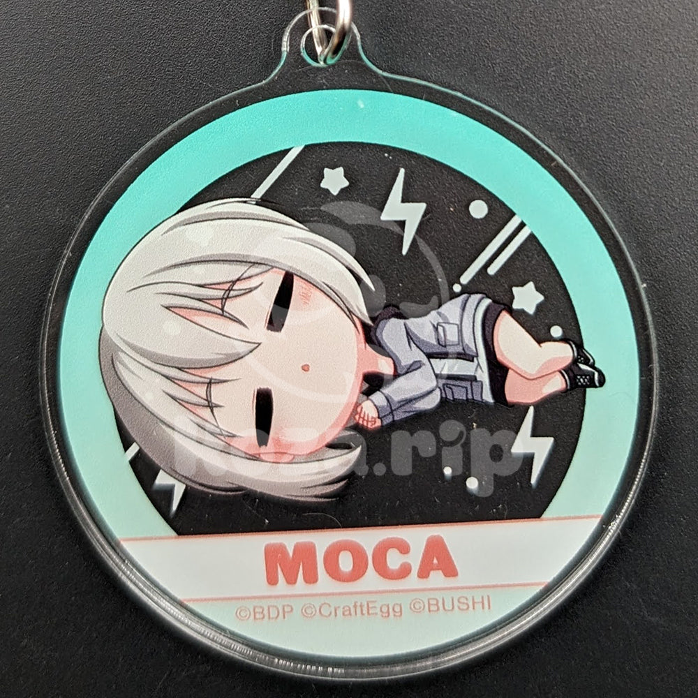 BanG Dream! - Acrylic Keychain - Moca Aoba (Chibikoro ver.)