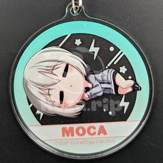 BanG Dream! - Acrylic Keychain - Moca Aoba (Chibikoro ver.)