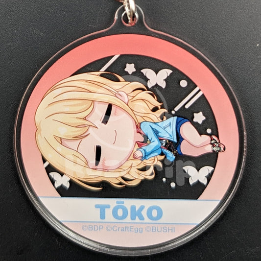 BanG Dream! - Acrylic Keychain - Toko Kirigaya (Chibikoro ver.)
