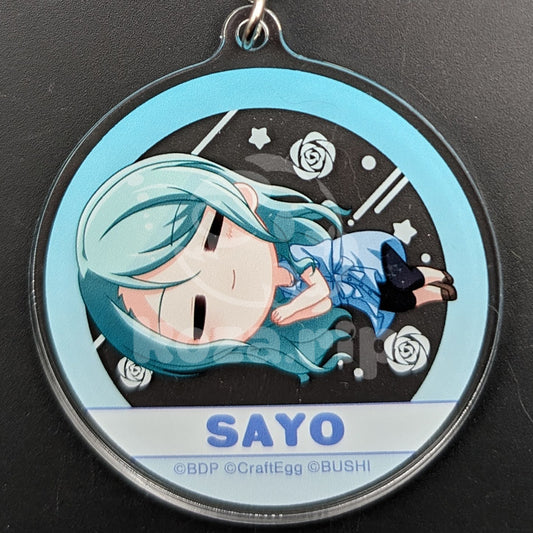 BanG Dream! - Acrylic Keychain - Sayo Hikawa (Chibikoro ver.)
