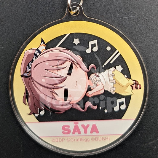BanG Dream! - Acrylic Keychain - Saya Yamabuki (Chibikoro ver.)