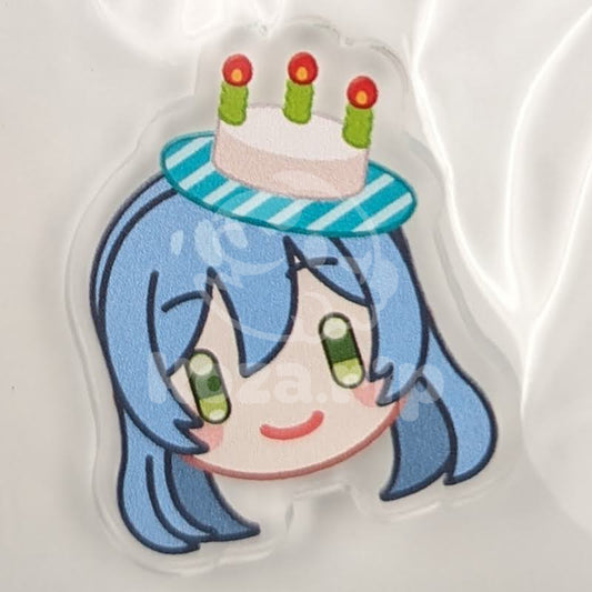 BanG Dream! - Decoration Acrylic Badge - LOCK (Rokka Asahi) (Birthday ver.)