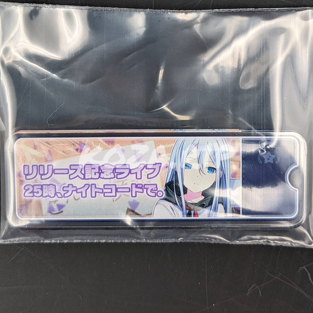 Project SEKAI - Acrylic Badge - Kanade Yoisaki "Celebration Show! Nightcord at 25:00" After Show Banner