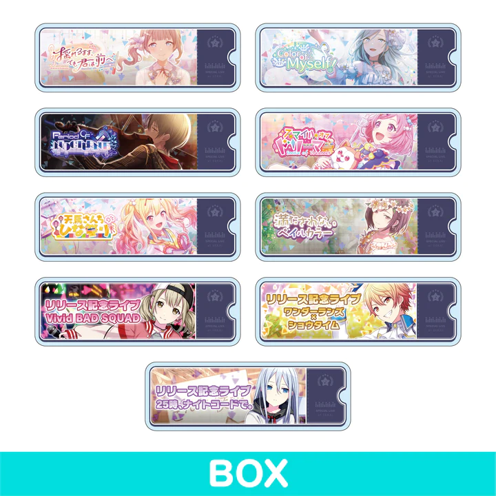 Project SEKAI - Acrylic Badge - Kohane Azusawa "Celebration Show! Vivid BAD SQUAD" After Show Virtual Live Banner