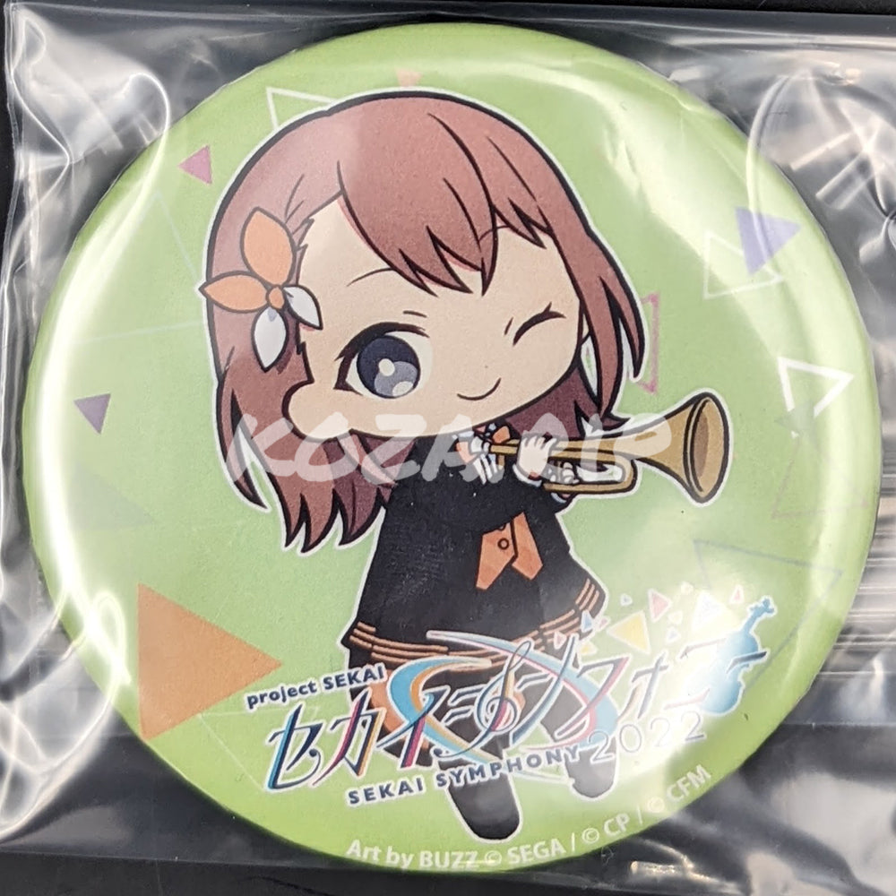 Project SEKAI - SEKAI Symphony 2022 Can Badge - Minori Hanasato (Chibi ver.)