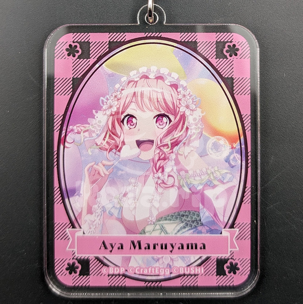 BanG Dream! - Acrylic Keychain - Aya Maruyama ("Summer Fireworks, Never Blinking")