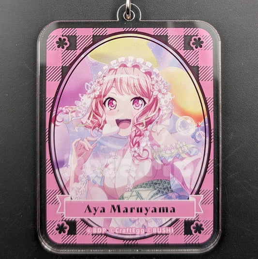 BanG Dream! - Acrylic Keychain - Aya Maruyama ("Summer Fireworks, Never Blinking")