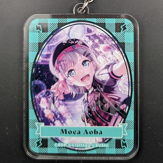 BanG Dream! - Acrylic Keychain - Moca Aoba ("Behold Their Swaying Skirts as They Run")