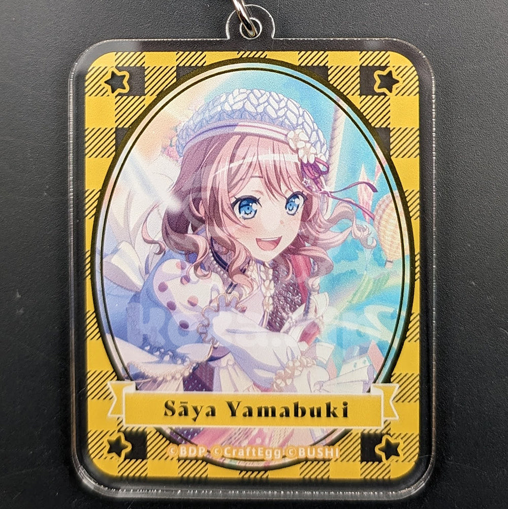 BanG Dream! - Acrylic Keychain - Saya Yamabuki ("Dear Friend's Song")