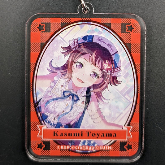 BanG Dream! - Acrylic Keychain - Kasumi Toyama ("Campus Beat!!")