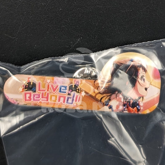 BanG Dream! - Enamel Badge - Kasumi Toyama "Live Beyond!!" banner