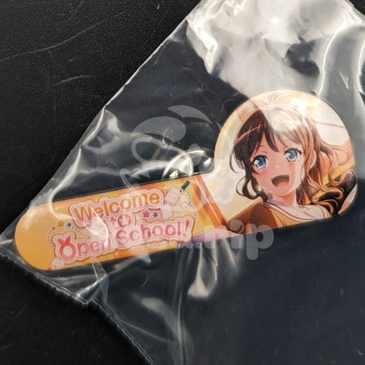 BanG Dream! - Enamel Badge - Saya Yamabuki "Welcome to Open School!" banner