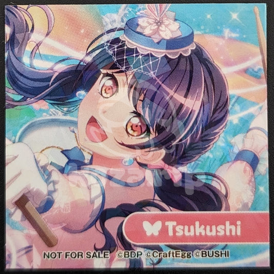 BanG Dream! - Hologram Sticker - Tsukushi Futaba ("Blossoming Symphony")