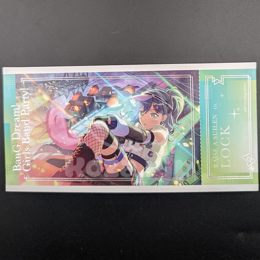 BanG Dream! - Ticket Sticker - LOCK (Rokka Asahi) ("From the past")