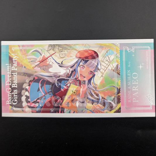 BanG Dream! - Ticket Sticker - PAREO ("Dash!!→My Dear")