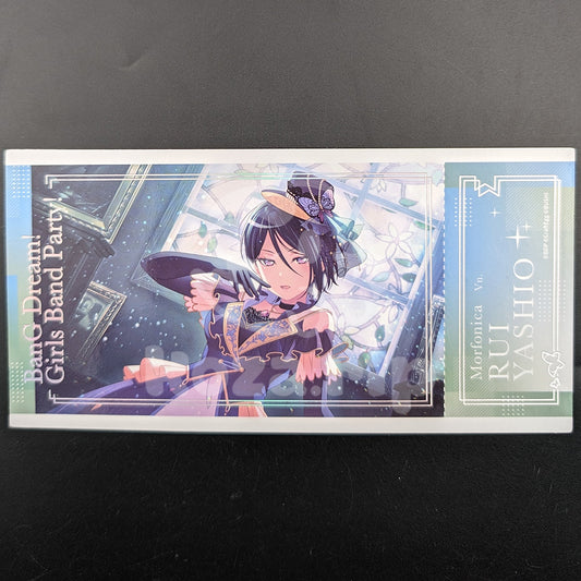 BanG Dream! - Ticket Sticker - Rui Yashio ("Iris of Secrets and Youth")
