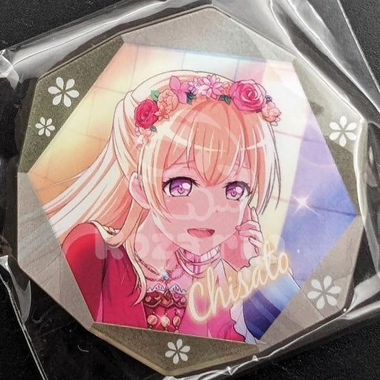 BanG Dream! - Capsule Acrylic Badge - Chisato Shirasagi