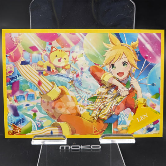 Project SEKAI - Hologram Postcard - Len Kagamine [Wonderlands×Showtime ver.] ("New Troupe Member!")