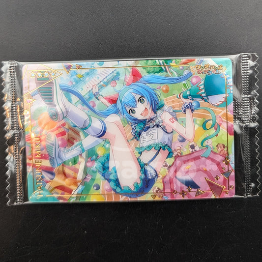 Project SEKAI - Wafer Card Series 5 - 04/26 - Miku Hatsune (Wonderlands x Showtime ver.)