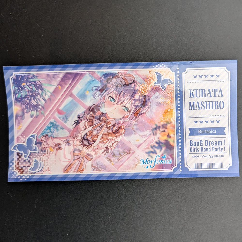 BanG Dream! - Ticket Sticker - Mashiro Kurata ("Resonance of Melty Feelings")