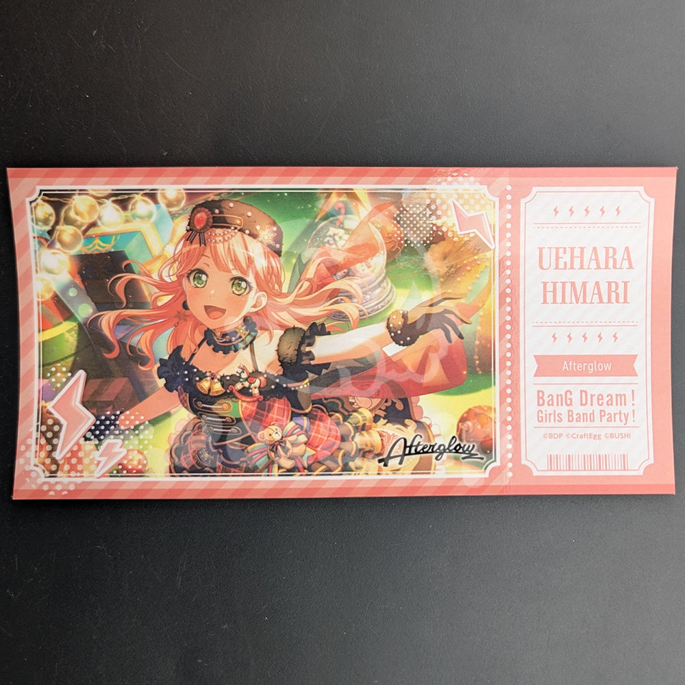 BanG Dream! - Ticket Sticker - Himari Uehara ("The Bell That Knows Not the Night")