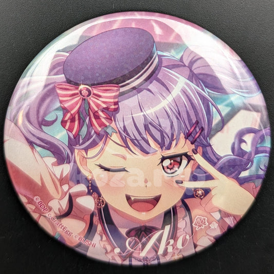 BanG Dream! - Large Hologram Can Badge - Ako Udagawa ("Backstage Pass 4")