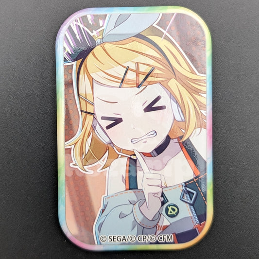 Project SEKAI - Square Can Badge - Rin Kagamine ("The Vivid Old Tale")