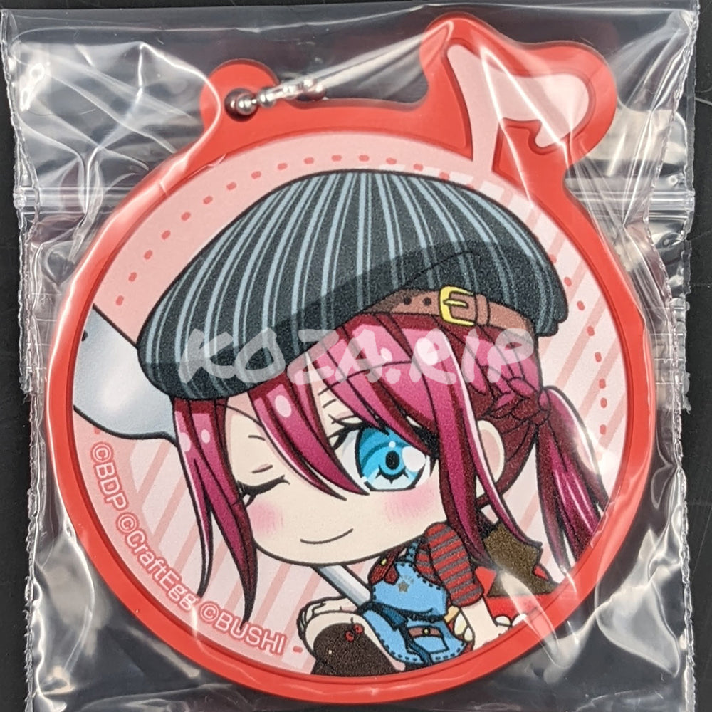 BanG Dream! Cafe 2020 - Rubber Keychain - Tomoe Udagawa