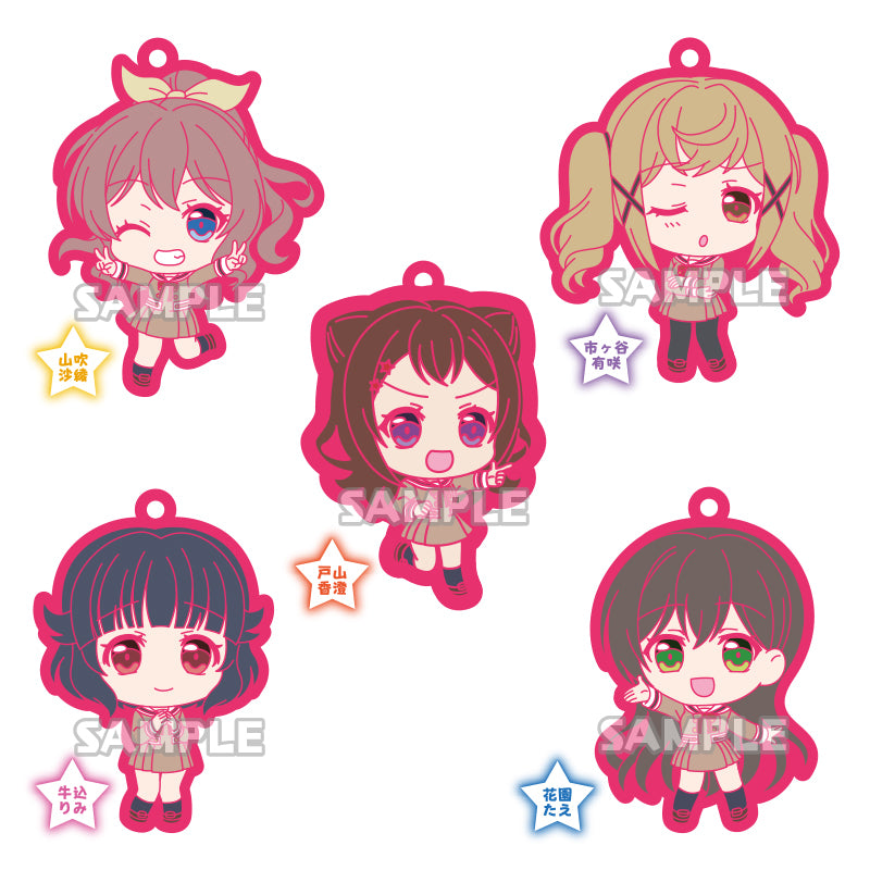 BanG Dream! - Rubber Keychain - Saya Yamabuki (School ver.)