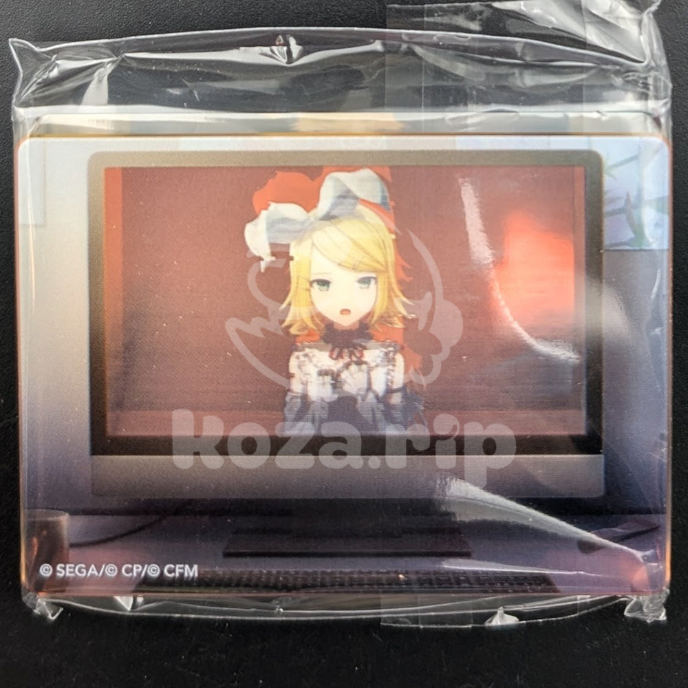 Project SEKAI - Acrylic Block - Rin Kagamine [Nightcord at 25:00 ver.] ("On This Blank Canvas, I Paint")
