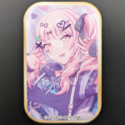 Project SEKAI - Square Can Badge - Mizuki Akiyama ("Hope Will Someday Go Beyond the Morning" trained ver.)