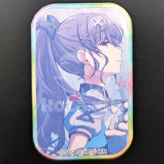 Project SEKAI - Square Can Badge - Mafuyu Asahina ("Hope Will Someday Go Beyond the Morning" trained ver.)