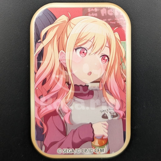 Project SEKAI - Square Can Badge - Saki Tenma ("Echo My Melody")