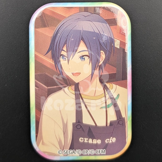 Project SEKAI - Square Can Badge - KAITO [Vivid BAD SQUAD ver.] ("Never Give Up Cooking!")