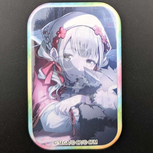 Project SEKAI - Square Can Badge - Kohane Azusawa ("Screaming?! Welcome to the Forest of Wolves!" trained ver.)