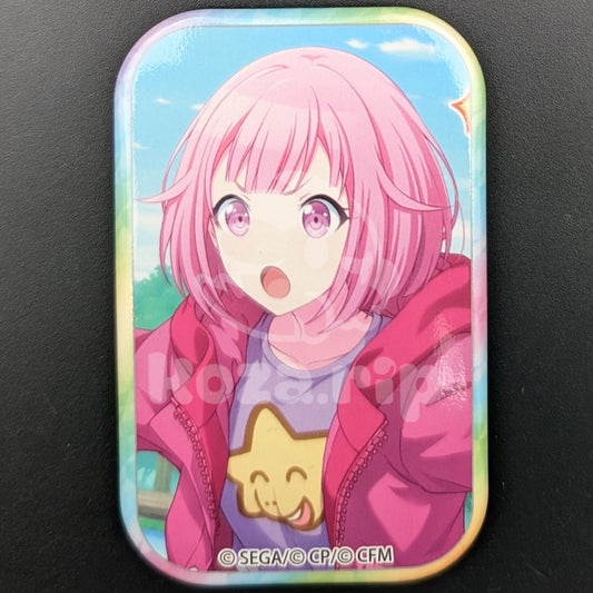 Project SEKAI - Square Can Badge - Emu Otori ("The Phoenix in the Distant Sky")
